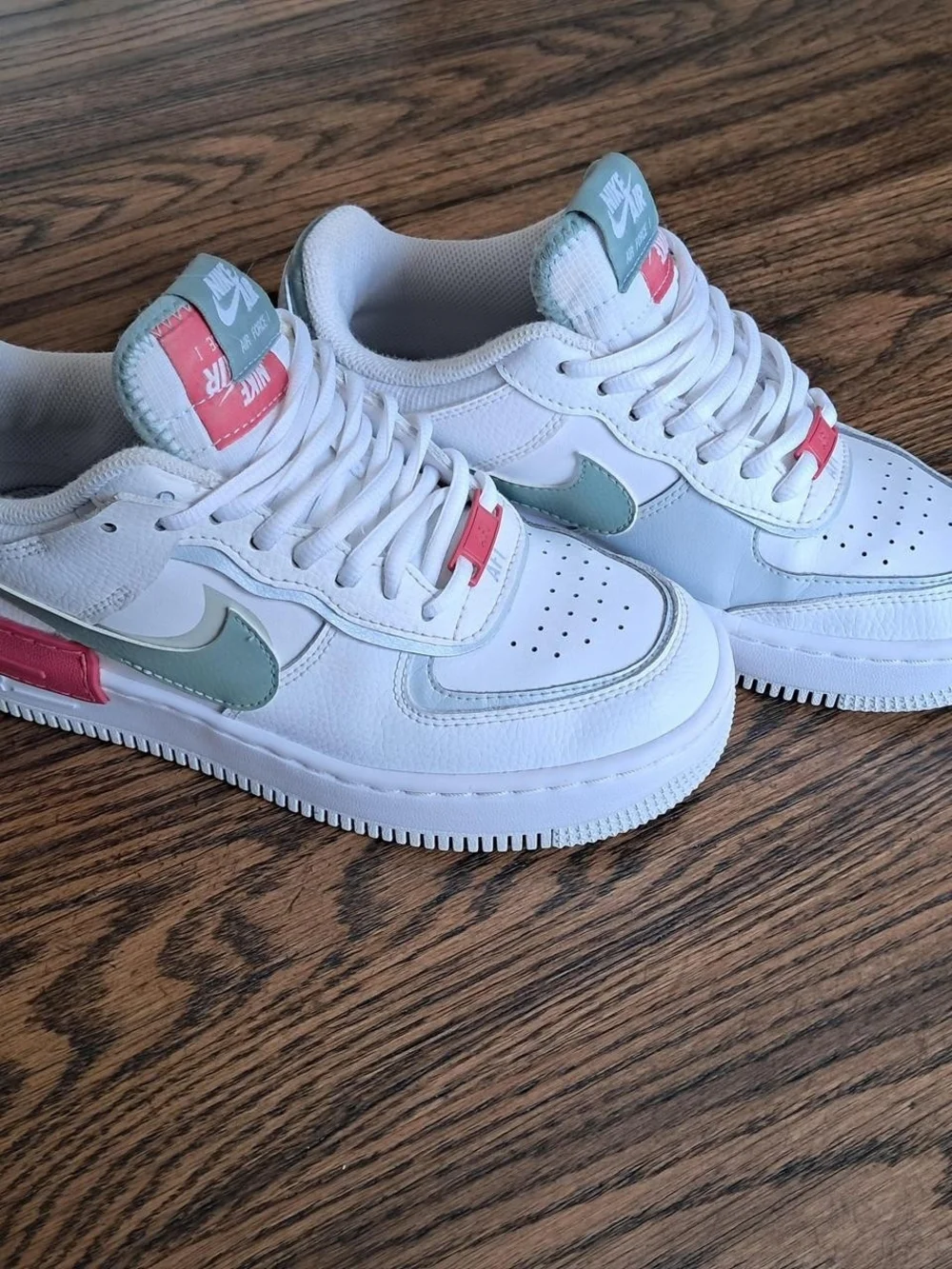 Nike Air Force 1 Shadow Seafoam Womens Size 6.5